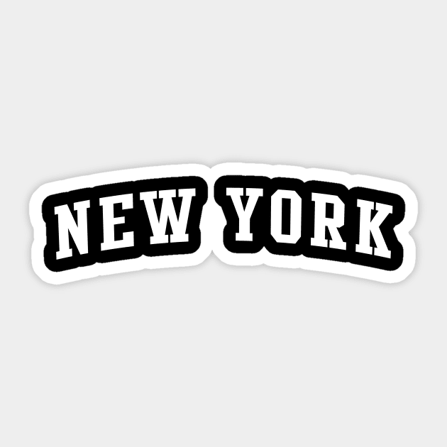 New York Sticker by Novel_Designs